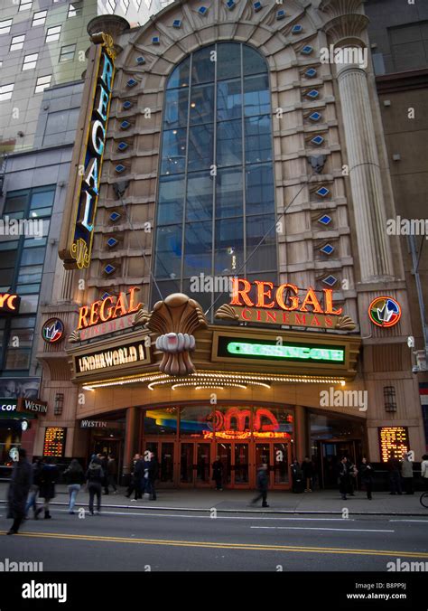 There is a very nice and remarkably clean movie complex on West 42nd Street between 7th and 8th Aves called the <b>Regal</b> Cinema <b>Times</b> <b>Square</b>, which has about 10 theaters, always showing first run movies. . Regal time square